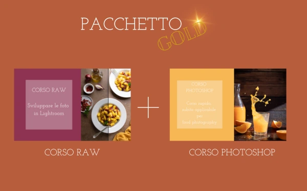 Pacchetto Corso Raw + Photoshop